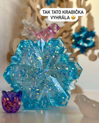 Tak tuto krabičku si maminka vybrala a už zdobí pokojíček v Německu 🤩 Jsem moc ráda, když se ozvete a pošlete fotku 🤩...