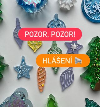 Pozor, pozor hlášení! Prosím čtěte. A mockrát děkuju!!!! ♥️♥️♥️ #vanoce #darky #eshop #pryskyrice #krabickyprodeticky